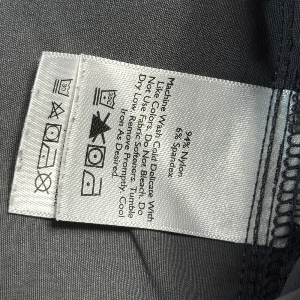 Eddie Bauer Mens Guide Pro Hiking Pants Gray 33x30 Straight Leg Cargo Pocket